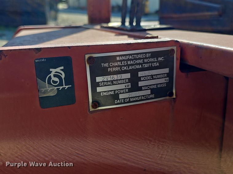 image for item DP6471 2001 DItch Witch 8020T cable plow