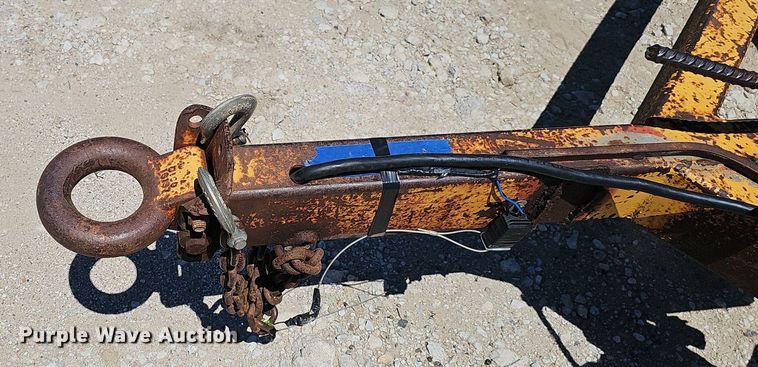 image for item DP6472 Shop built reel trailer