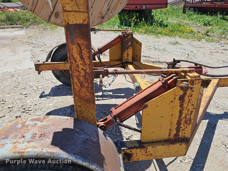 image for item DP6472 Shop built reel trailer