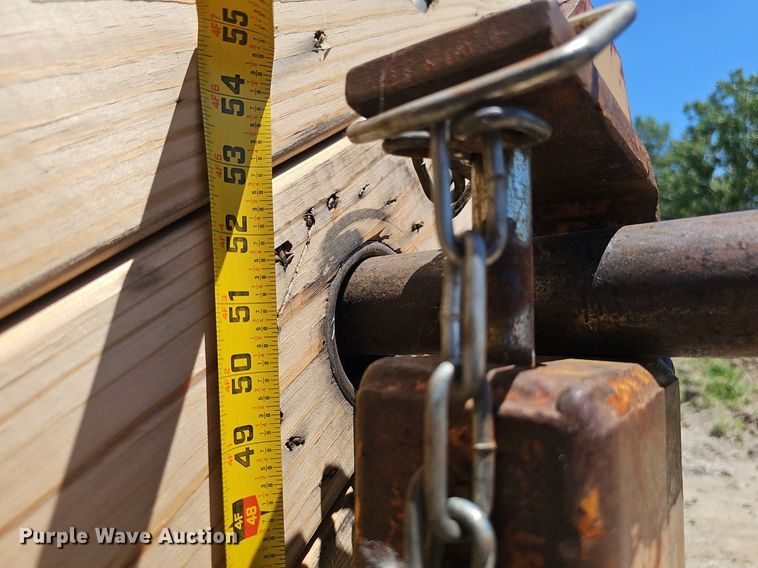 image for item DP6472 Shop built reel trailer