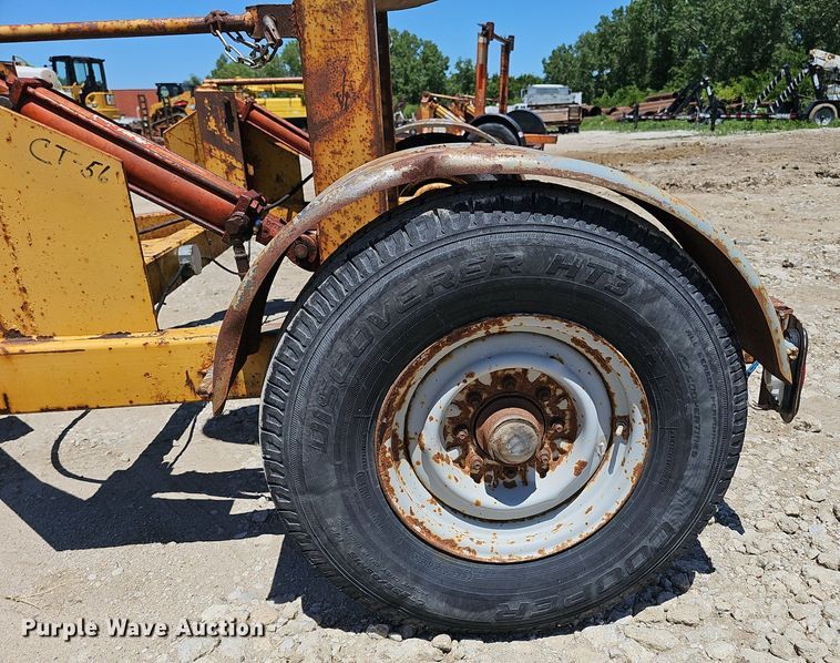 image for item DP6472 Shop built reel trailer