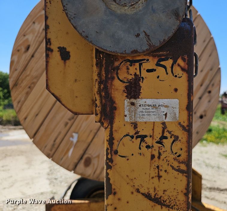 image for item DP6472 Shop built reel trailer