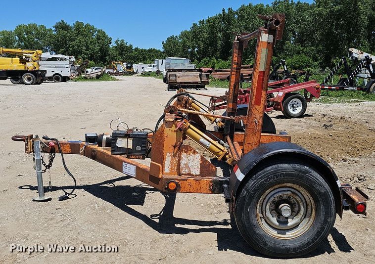 image for item DP6473 Shop built  reel trailer