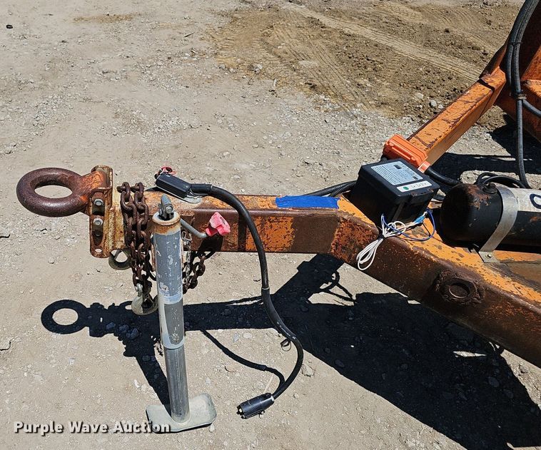 image for item DP6473 Shop built  reel trailer