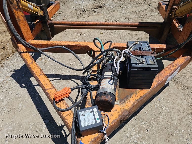 image for item DP6473 Shop built  reel trailer