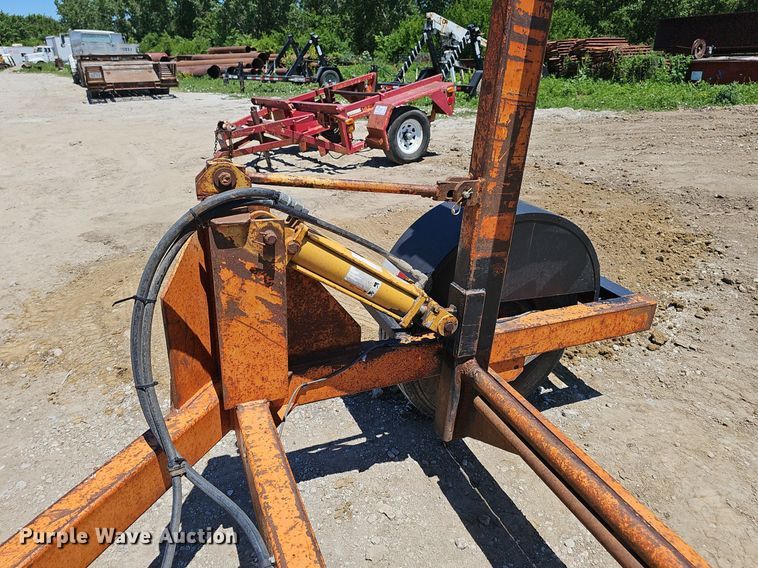 image for item DP6473 Shop built  reel trailer