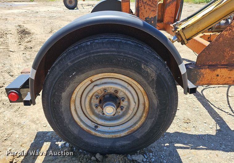 image for item DP6473 Shop built  reel trailer