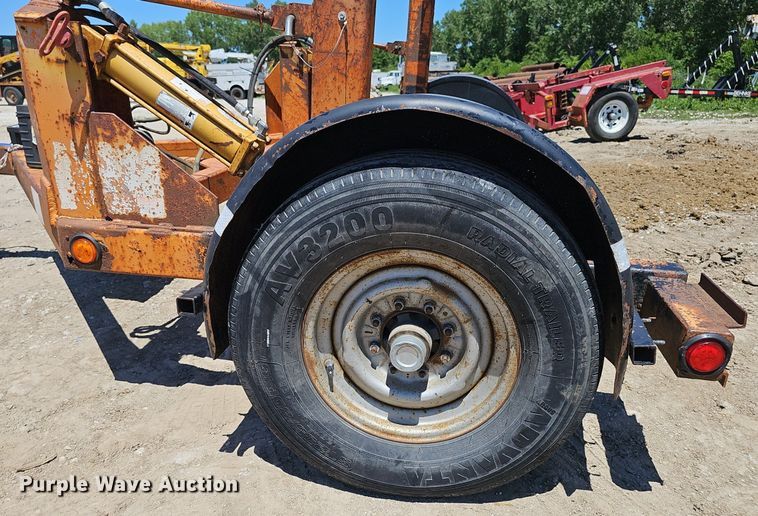 image for item DP6473 Shop built  reel trailer