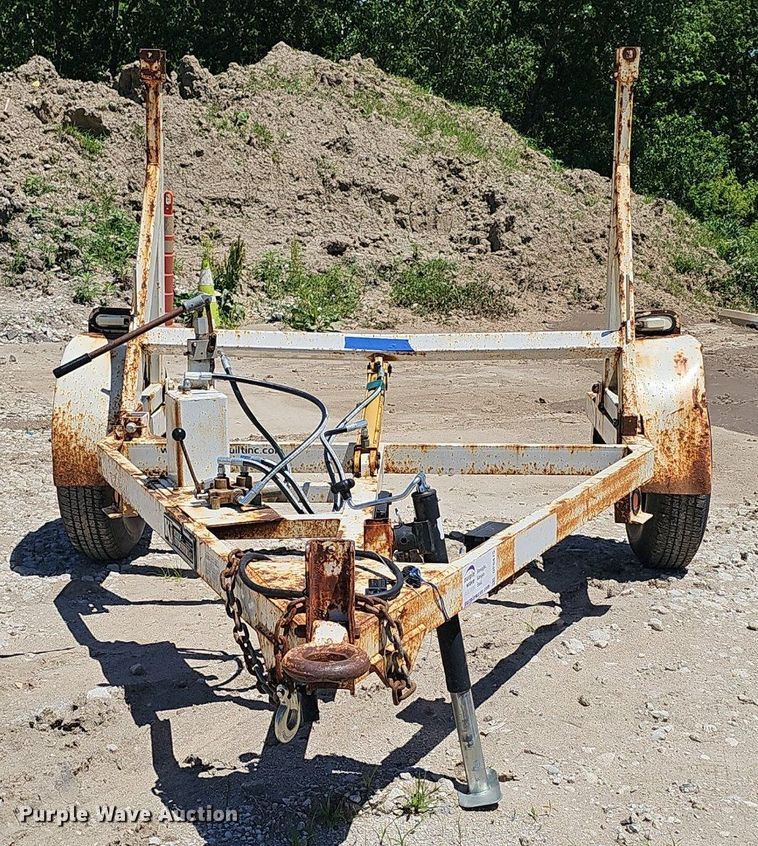 image for item DP6475 2004 Kiefer Built LLC reel trailer