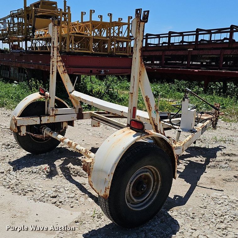 image for item DP6475 2004 Kiefer Built LLC reel trailer