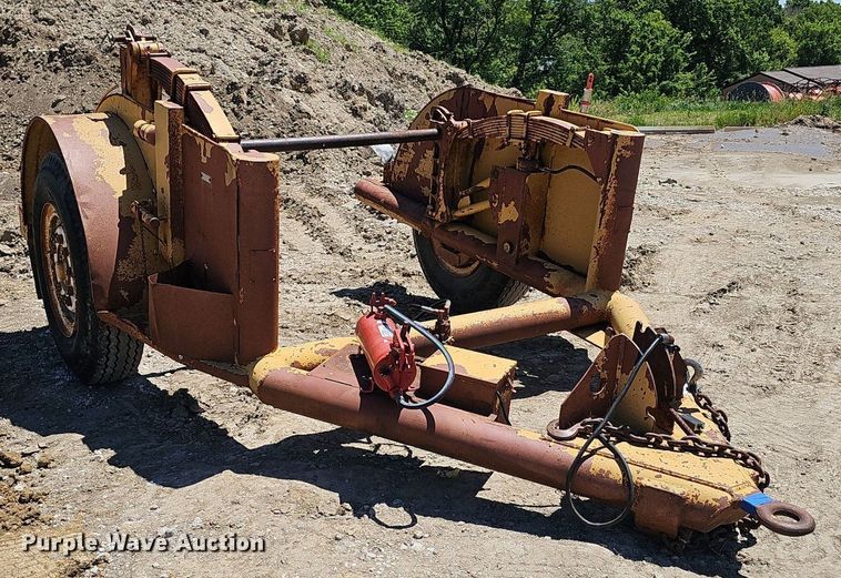 image for item DP6478 Shop built  reel trailer