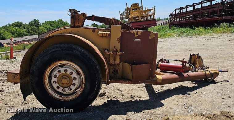 image for item DP6478 Shop built  reel trailer