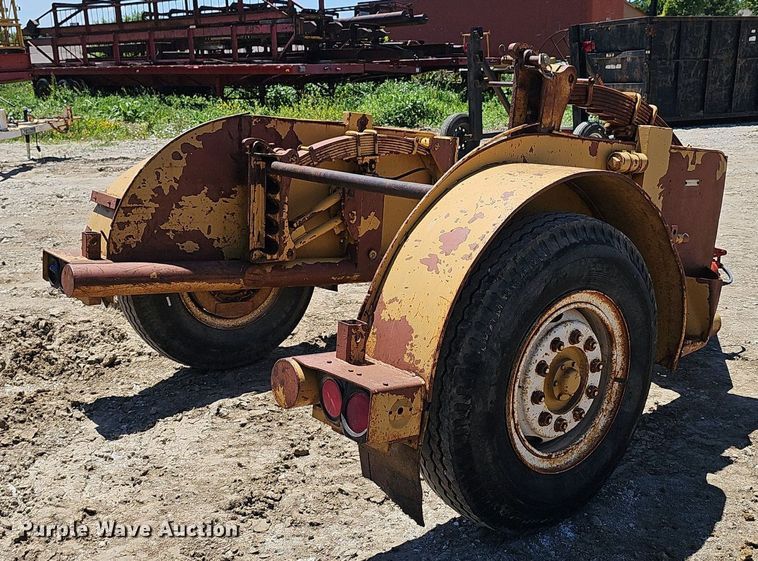 image for item DP6478 Shop built  reel trailer