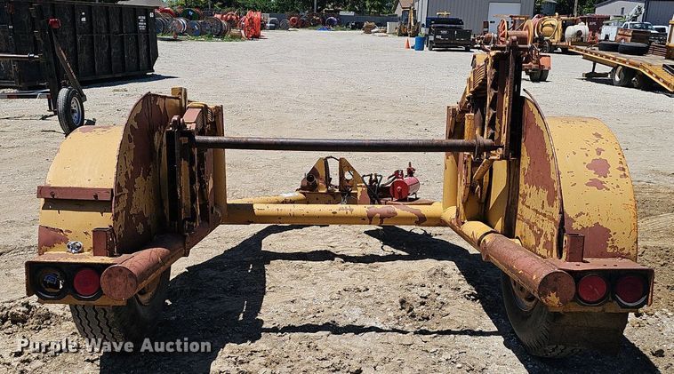 image for item DP6478 Shop built  reel trailer