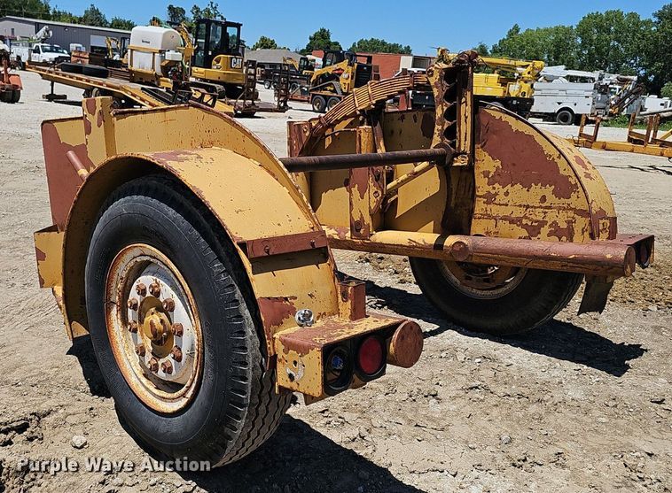 image for item DP6478 Shop built  reel trailer