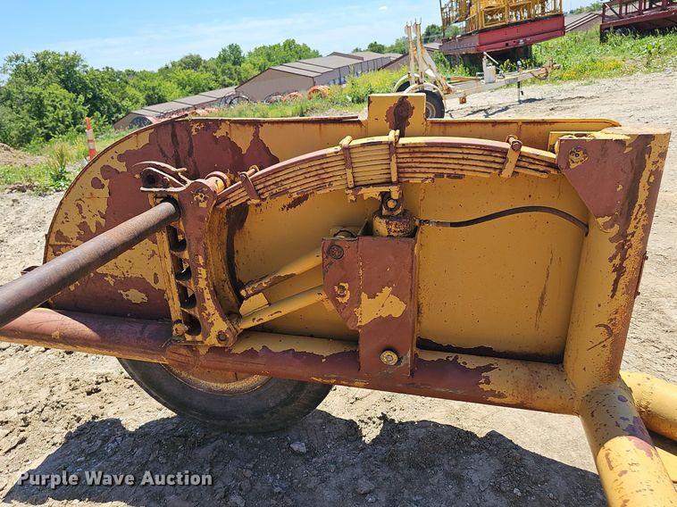 image for item DP6478 Shop built  reel trailer