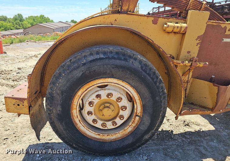 image for item DP6478 Shop built  reel trailer