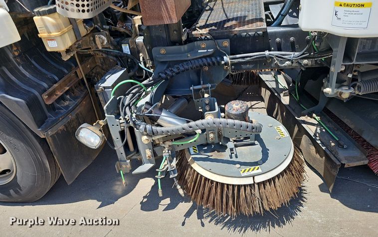 image for item DP6490 2009 Nissan 3300 street sweeper truck