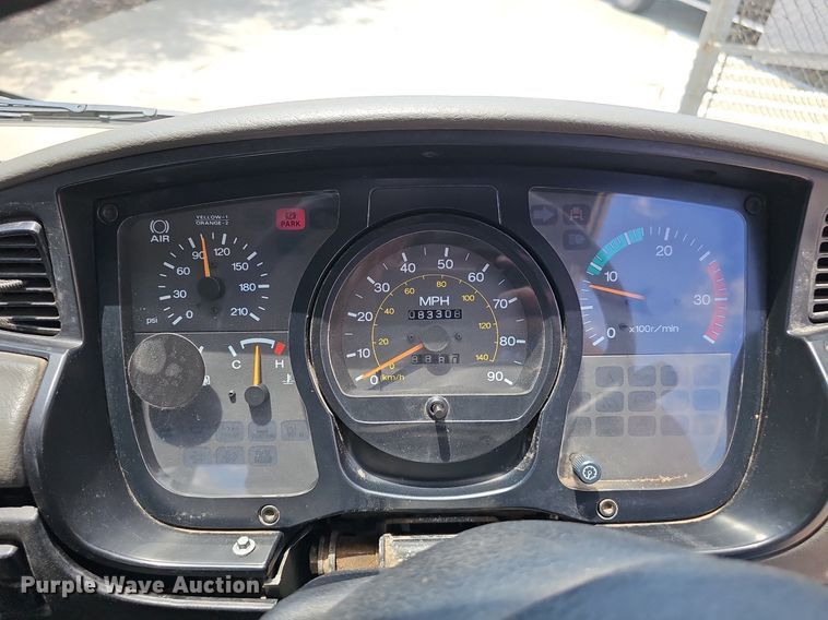 image for item DP6490 2009 Nissan 3300 street sweeper truck