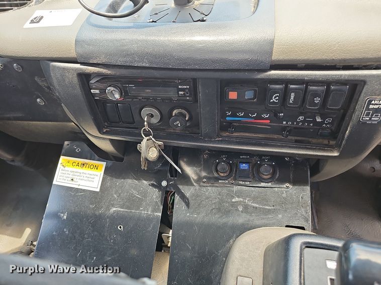 image for item DP6490 2009 Nissan 3300 street sweeper truck