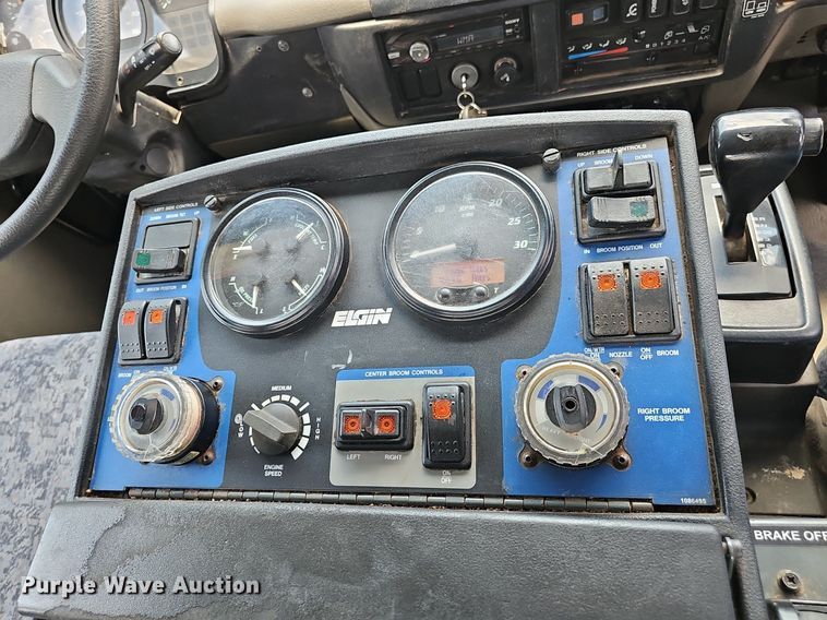 image for item DP6490 2009 Nissan 3300 street sweeper truck