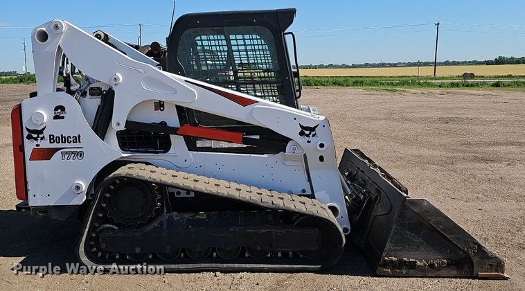 image for item DP6496 2022 Bobcat T770 tracked skid steer loader