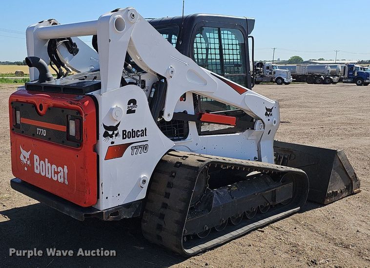 image for item DP6496 2022 Bobcat T770 tracked skid steer loader