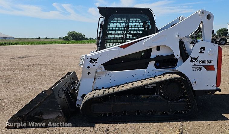 image for item DP6496 2022 Bobcat T770 tracked skid steer loader