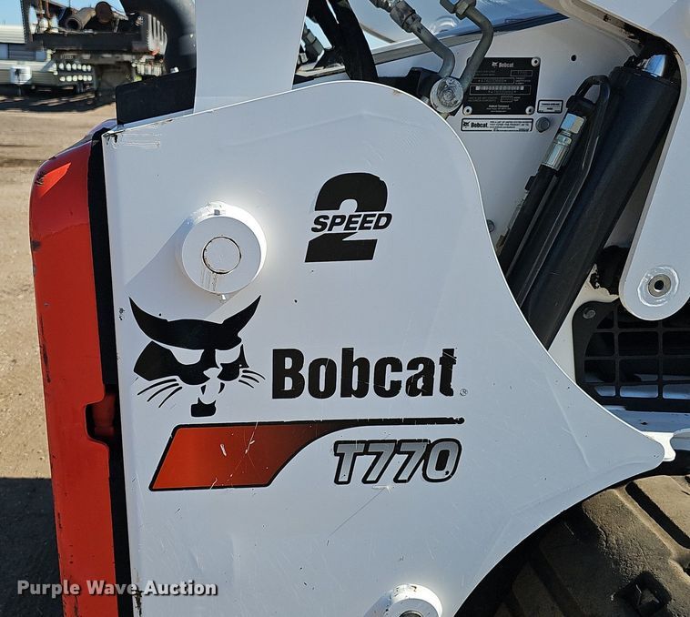 image for item DP6496 2022 Bobcat T770 tracked skid steer loader