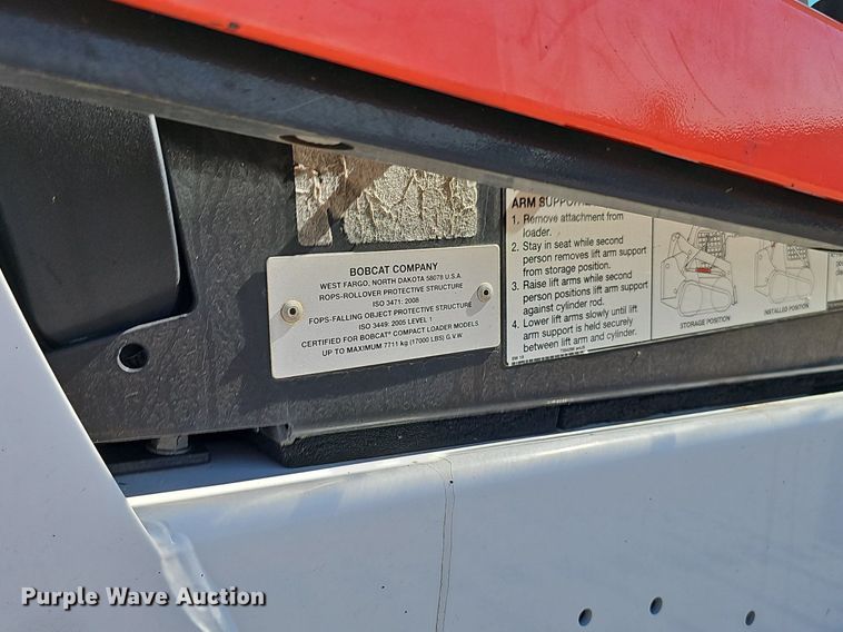 image for item DP6496 2022 Bobcat T770 tracked skid steer loader