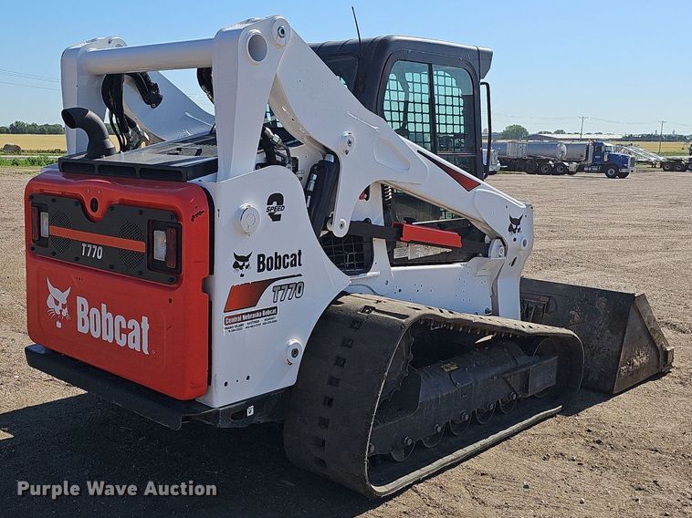 image for item DP6497 2022 Bobcat T770 tracked skid steer loader
