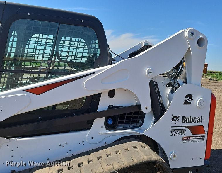 image for item DP6497 2022 Bobcat T770 tracked skid steer loader