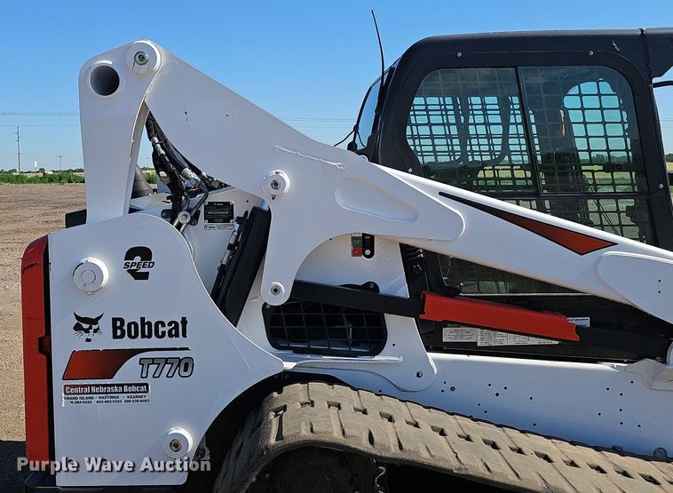 image for item DP6497 2022 Bobcat T770 tracked skid steer loader