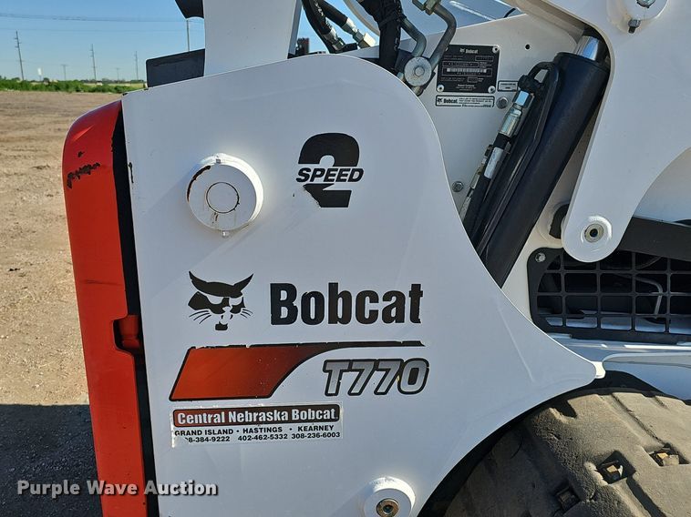 image for item DP6497 2022 Bobcat T770 tracked skid steer loader