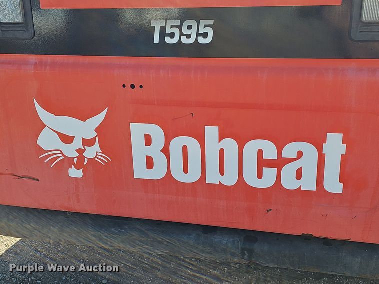image for item DP6498 2019 Bobcat T595 tracked skid steer loader