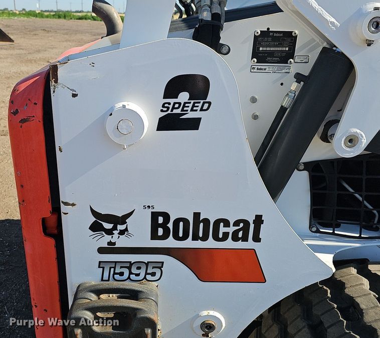 image for item DP6498 2019 Bobcat T595 tracked skid steer loader
