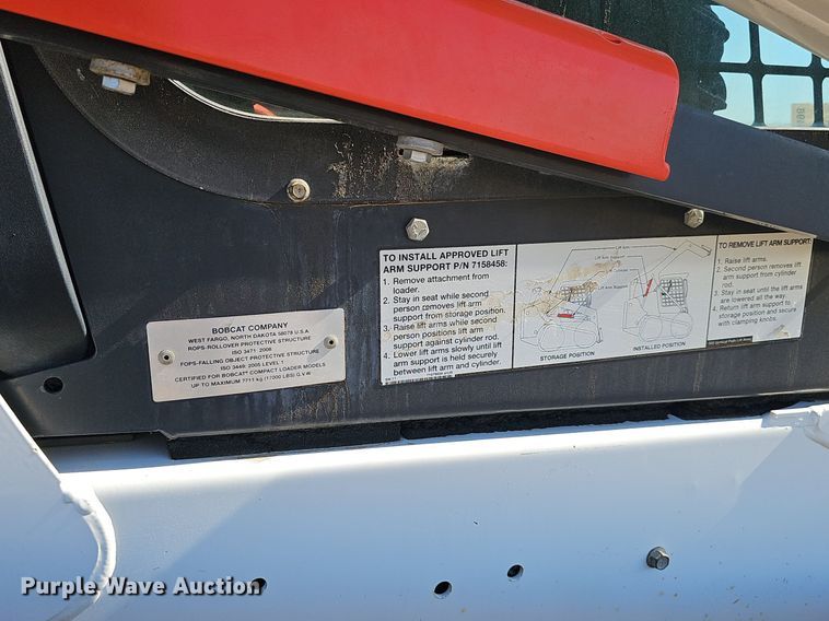 image for item DP6498 2019 Bobcat T595 tracked skid steer loader