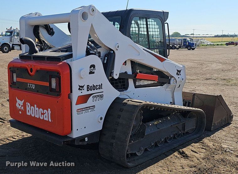 image for item DP6504 2022 Bobcat T770 tracked skid steer loader