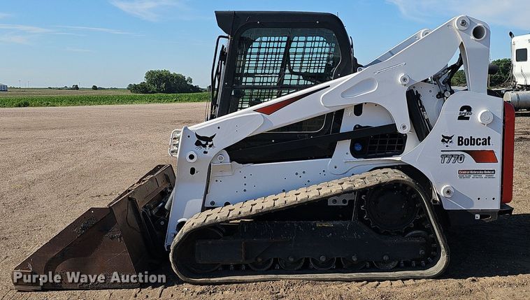 image for item DP6504 2022 Bobcat T770 tracked skid steer loader