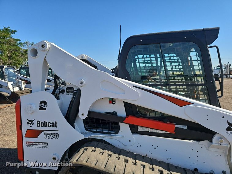 image for item DP6504 2022 Bobcat T770 tracked skid steer loader
