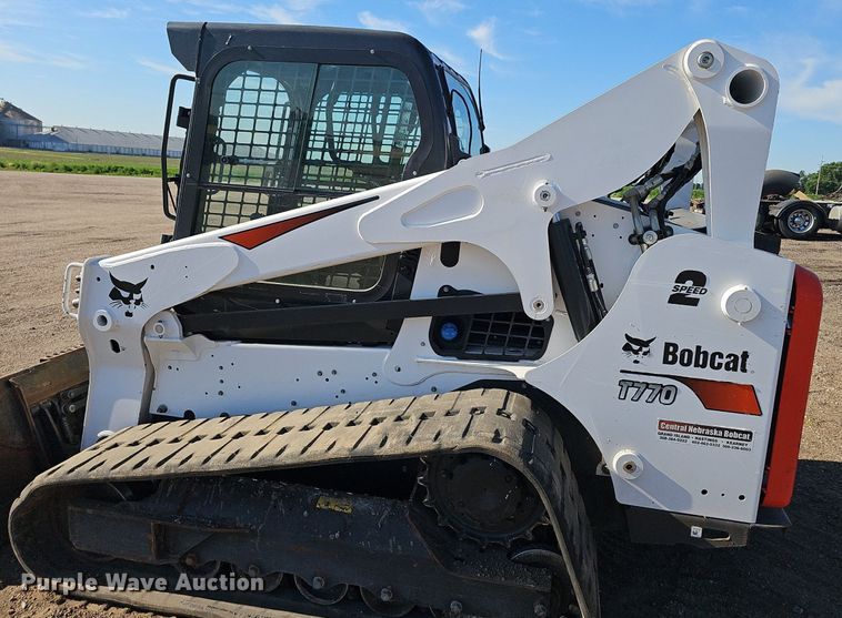 image for item DP6504 2022 Bobcat T770 tracked skid steer loader