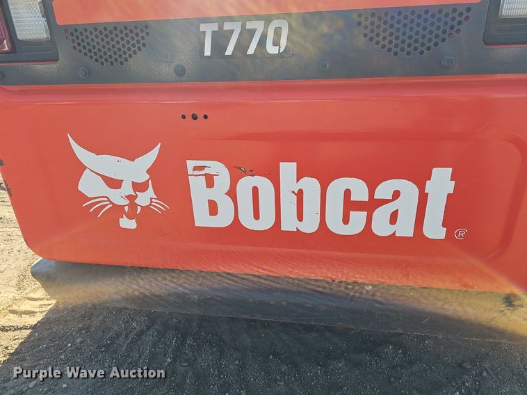 image for item DP6504 2022 Bobcat T770 tracked skid steer loader