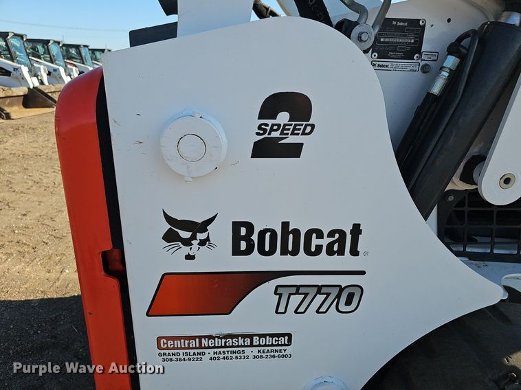 image for item DP6504 2022 Bobcat T770 tracked skid steer loader