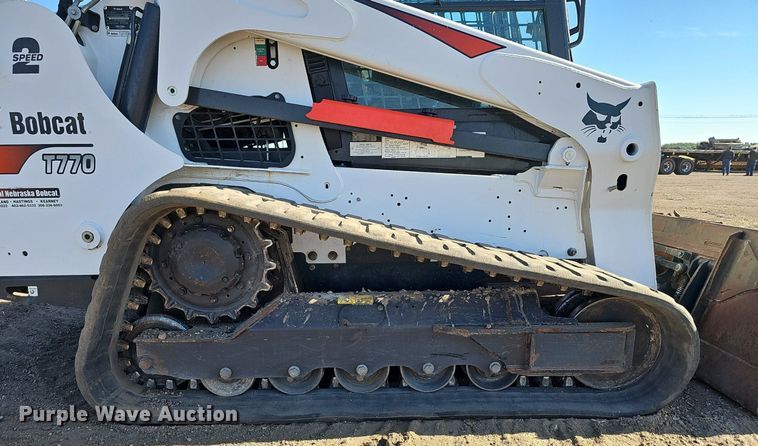 image for item DP6504 2022 Bobcat T770 tracked skid steer loader