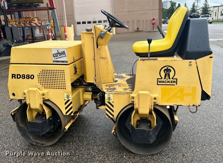 image for item DP8407 1997 Wacker RD880V double drum vibratory roller