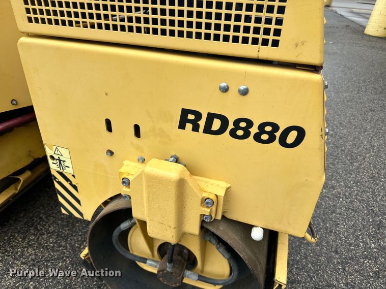 image for item DP8407 1997 Wacker RD880V double drum vibratory roller