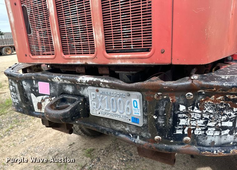 image for item DP8413 1977 International  F5050 6x6 pole setter truck
