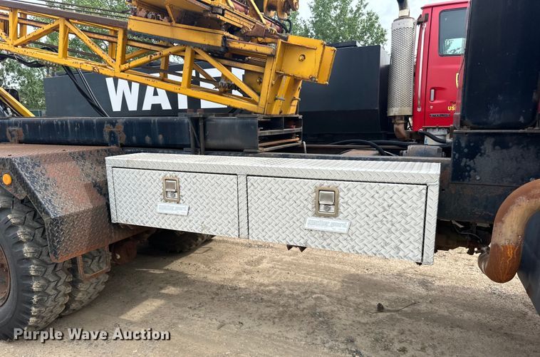 image for item DP8413 1977 International  F5050 6x6 pole setter truck
