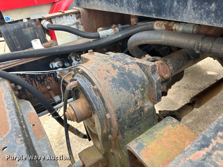 image for item DP8413 1977 International  F5050 6x6 pole setter truck