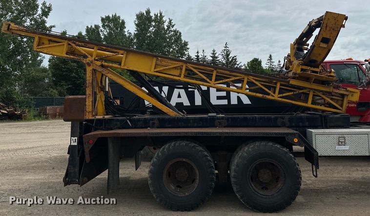 image for item DP8413 1977 International  F5050 6x6 pole setter truck